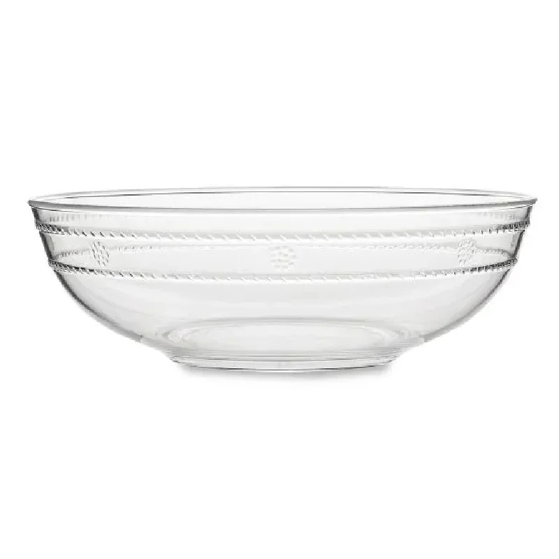 casual dinnerware for hosting outdoor meals-Isabella Acrylic Serving Bowl, 13"