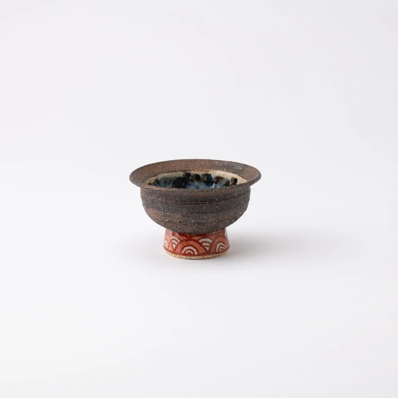 unique dinnerware for special occasions-Kousai Kiln Flower Hasami Kobachi Bowl