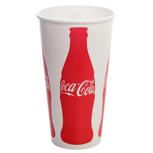 custom mugs for promotional giveaways-32oz Paper Cold Cups - Coca Cola (104.5mm) - 600 ct