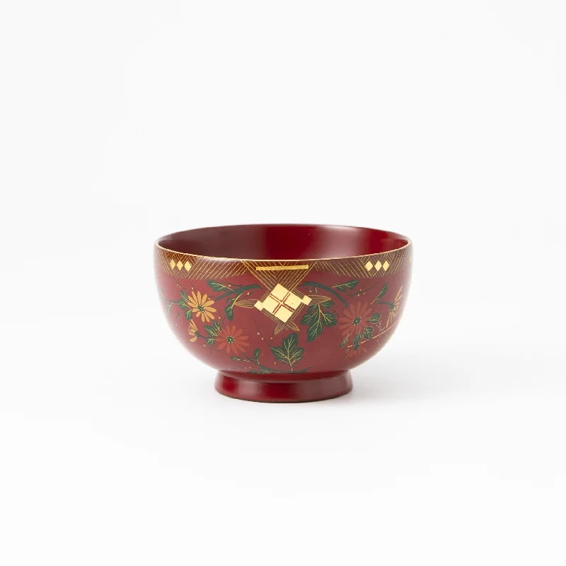 classic dinner plates for upscale dining events-Chrysanthemum Soup Bowl