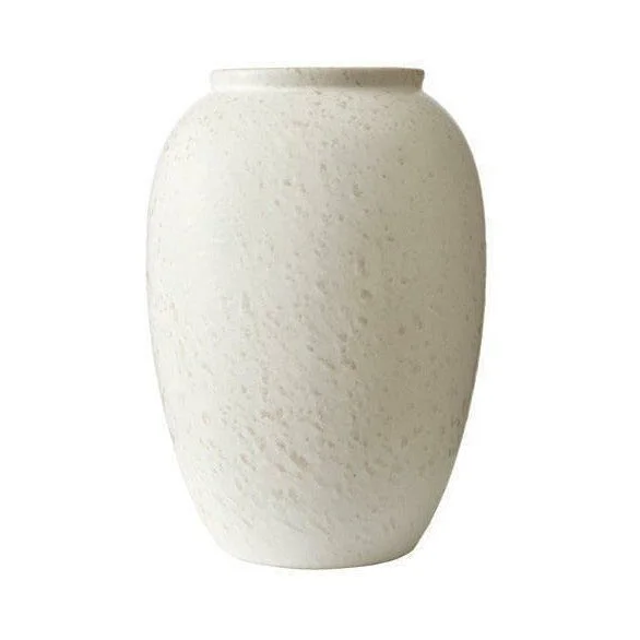 Elegant tall vases for home dining table decor -Bitz Vase Matt Creme, 25cm