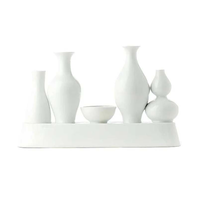 Elegant ceramic flower vases for dining room decor -Shanghai Vase