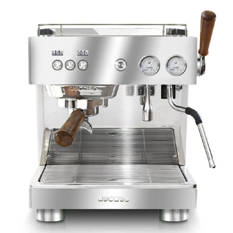 large coffee mugs for tea drinkers-Ascaso Baby T Plus 1 Group Automatic Espresso Machine - Inox