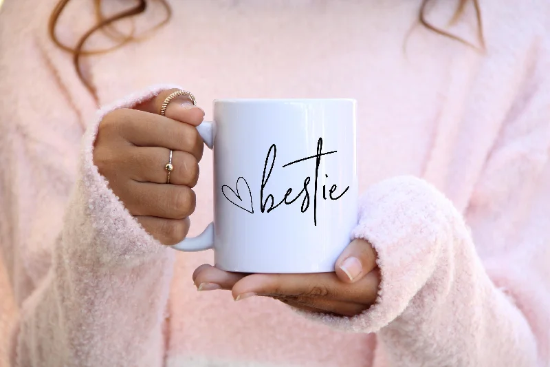 insulated coffee mugs for daily commuters-Bestie Coffee Mug