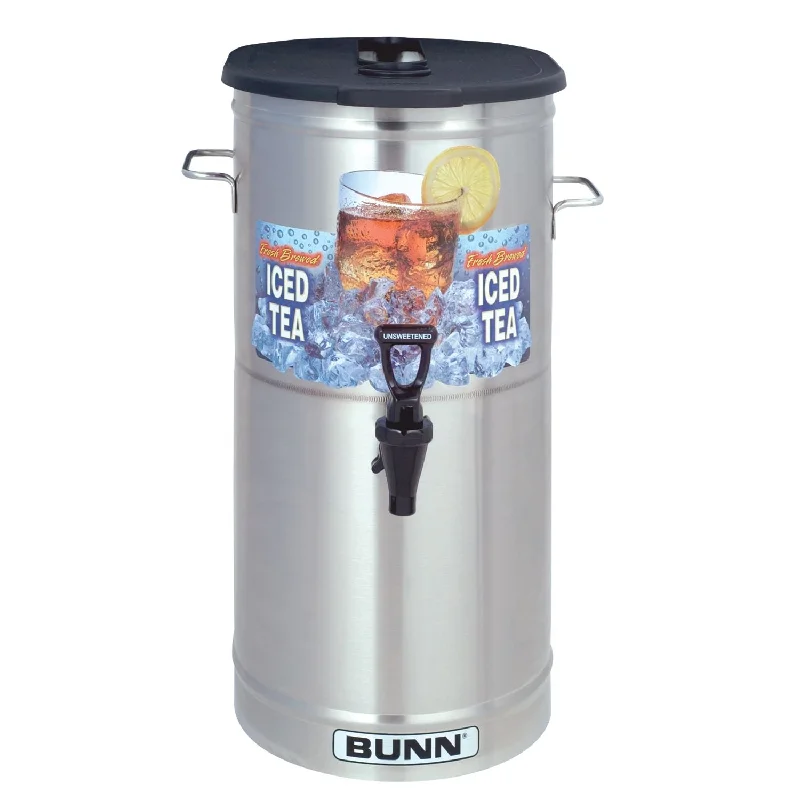 personalized mugs for home use-BUNN TDO-4 Iced Tea & Coffee Dispenser w/ Brew-Thru Lid