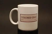 personalized ceramic coffee mugs with names-Colored Only