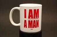 high-quality coffee mugs for keeping beverages warm-I AM A MAN