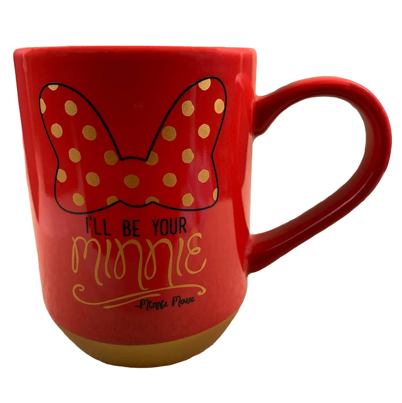 best travel mugs for enjoying coffee outdoors-I'll Be Your Minnie You Be My Mickey Mug Disney Store