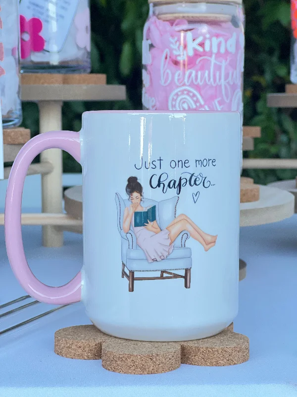 best travel mugs for coffee enthusiasts-Just one more chapter Coffee Mug, Book Lover Coffee Mug, Coffee Cup