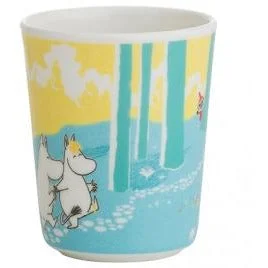 funny mugs for morning coffee breaks-Melamine Cup Nordic Summer Skies