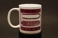 custom mugs for promotional giveaways at events-Never Again, Slave Ship