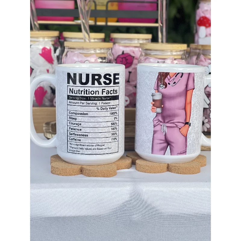 personalized photo mugs for family reunion-Nurse Coffee Mug, Tea Mug.