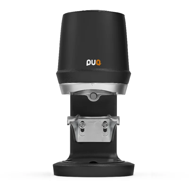 travel coffee mugs with handles for easy grip-PUQpress Q1 Automatic Coffee Tamper - Black