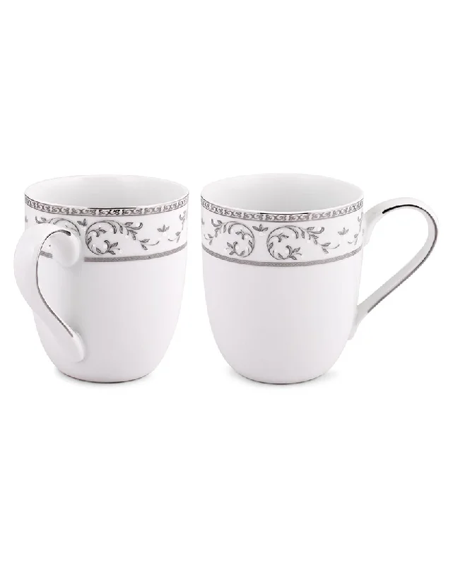 funny mugs for morning coffee breaks-Royal Porcelain Big Coffee Mugs | Set of 2