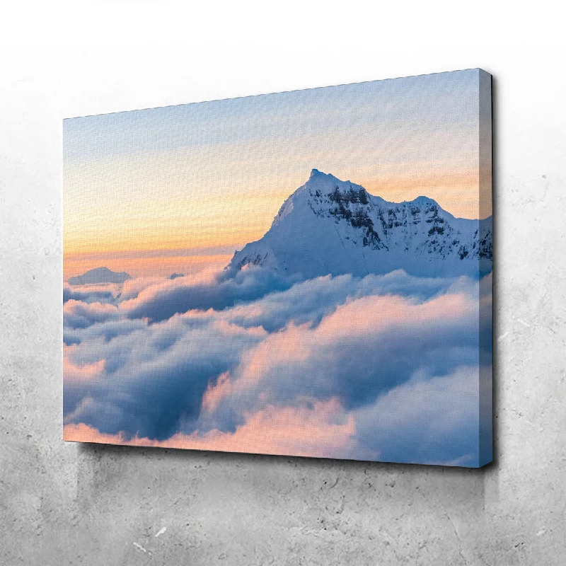 geometric pop art canvas prints-Above The Clouds