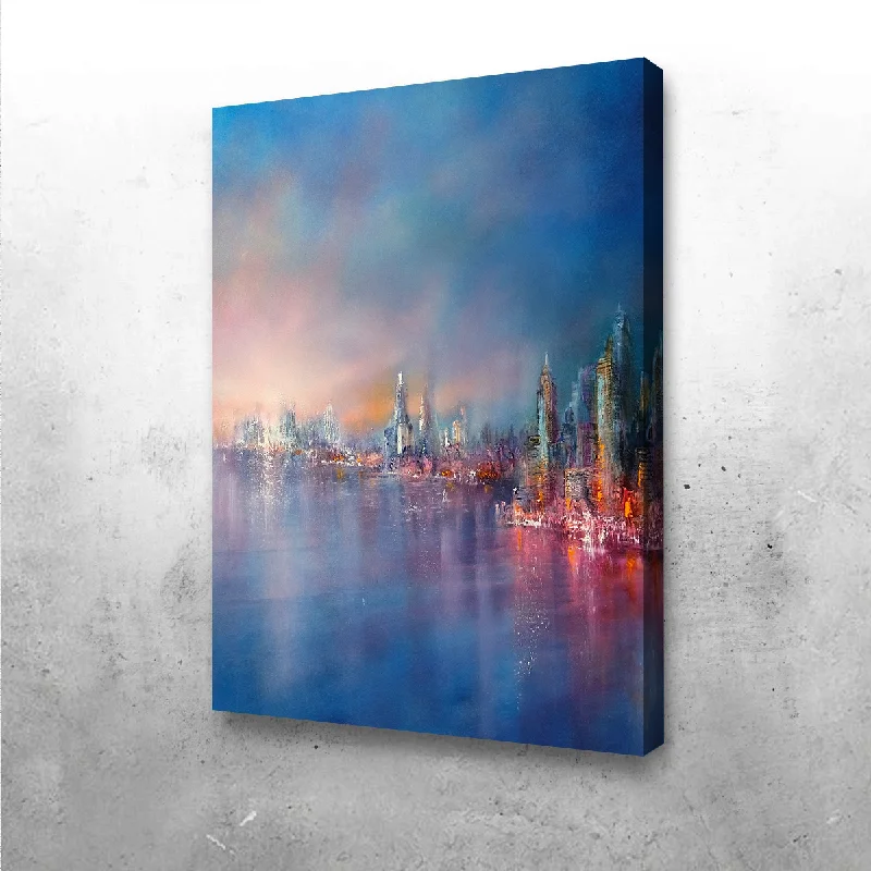 modern coastal canvas prints for home-Arriving