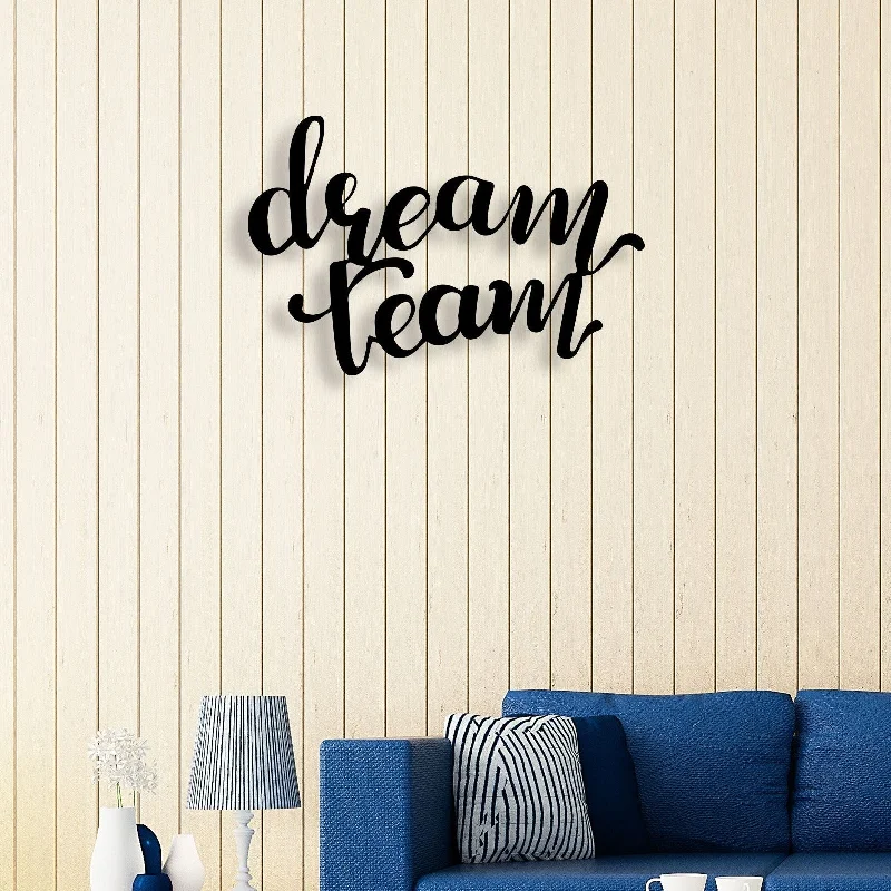 playful tropical wall paintings-Dream Team Metal Wall Art