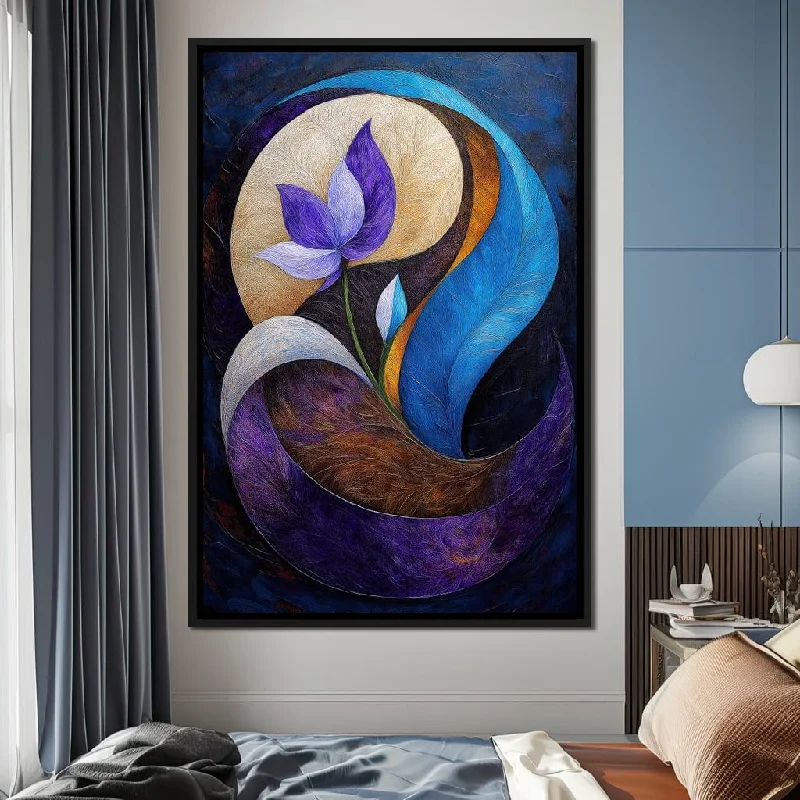 creative contemporary art prints-Flowering Spirit - TooplesArt