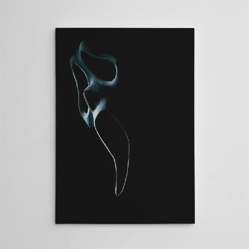 large modern geometric art prints-Ghost Face Out Of The Shadows