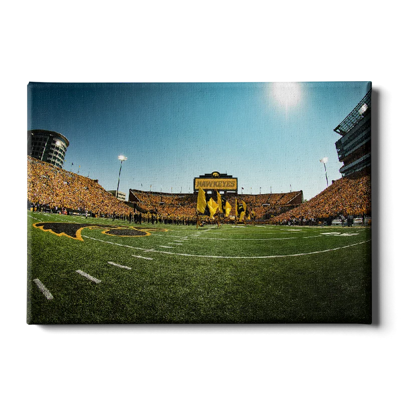 geometric landscape prints for bedroom-Iowa Hawkeyes - Hawkeyes Gold Game