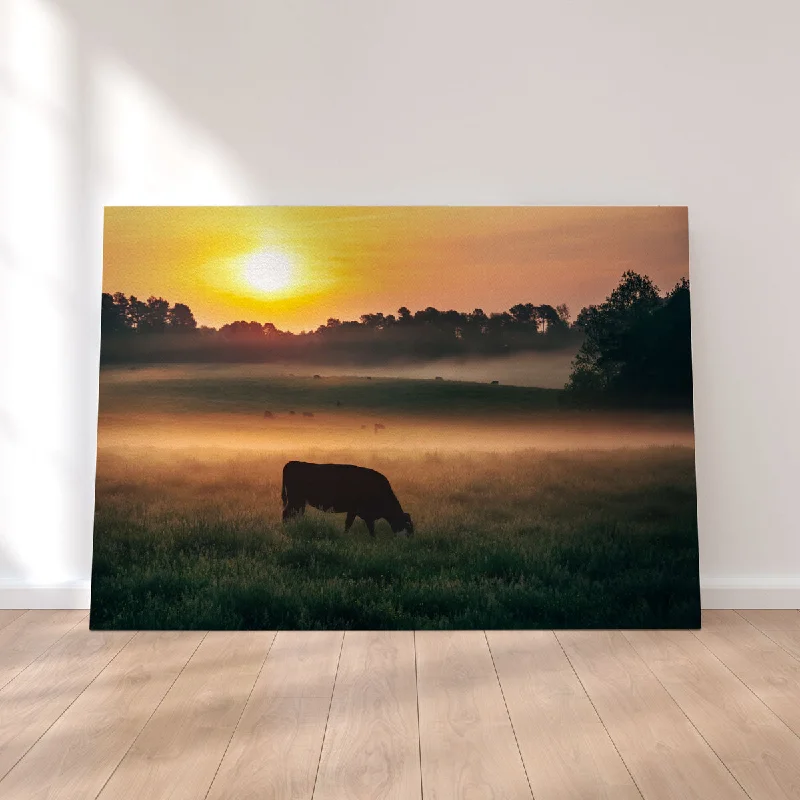 contemporary nature prints for bedroom-Morning Walks