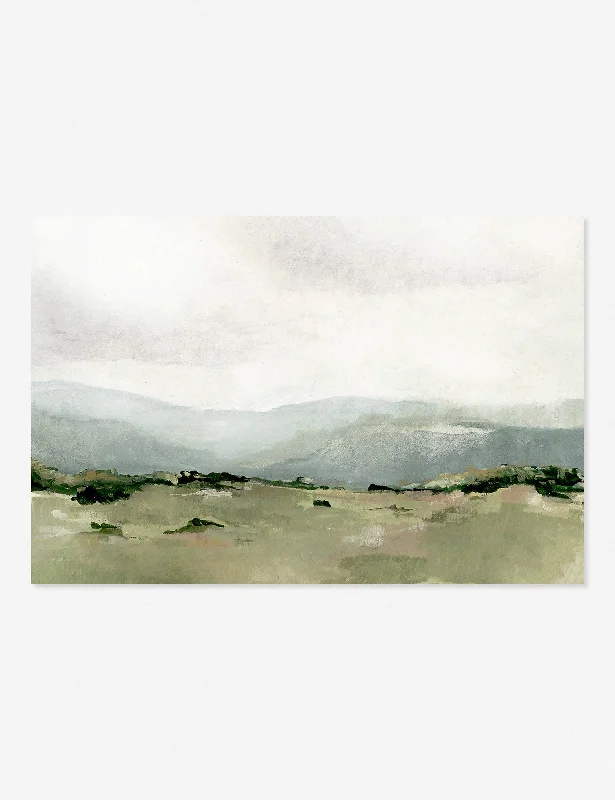 contemporary geometric art prints for living room-Shepherd's Meadow Print by Hannah Winters